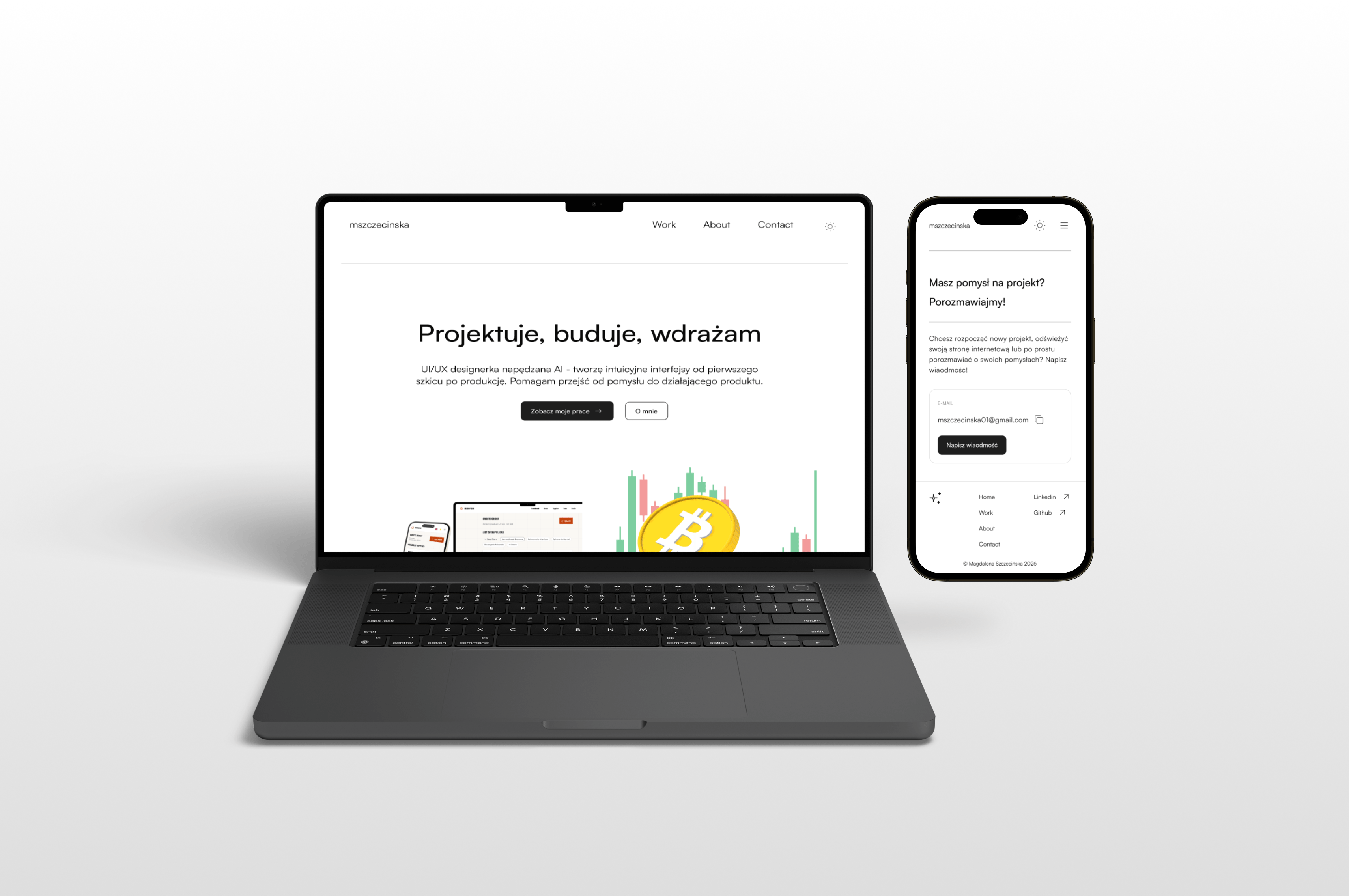 Podgląd projektu szczecinska.design - case study portfolio